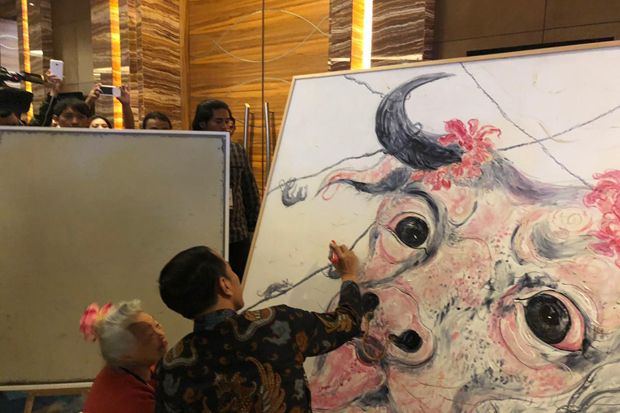 Hadir di Lelang Karya...