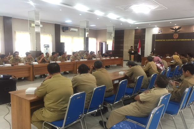 Wabup Kobar Terima Kunjungan...