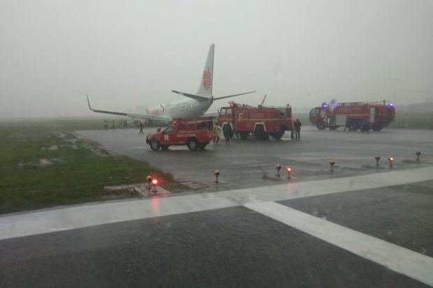 Kondisi Bandara Supadio...