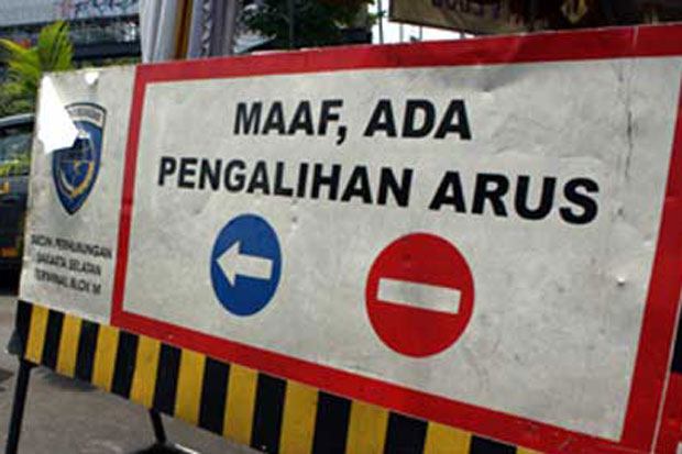 Pengalihan Arus Lalin...