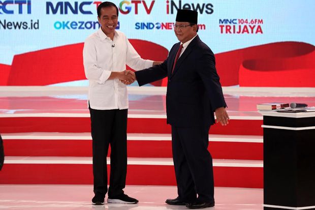 Jokowi dan Prabowo Kompak...