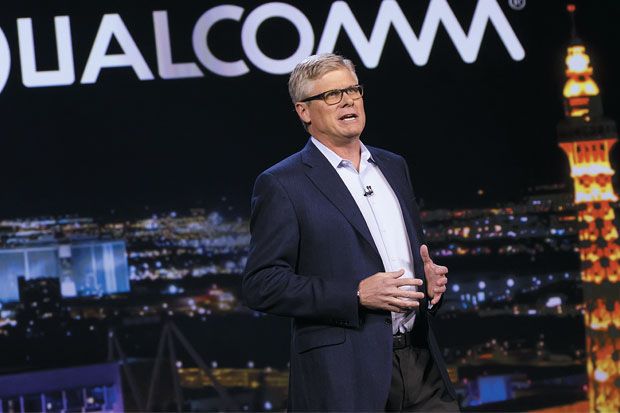CEO Qualcomm Steve Mollenkopf...