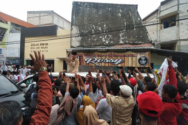 Capres Prabowo Hadir...