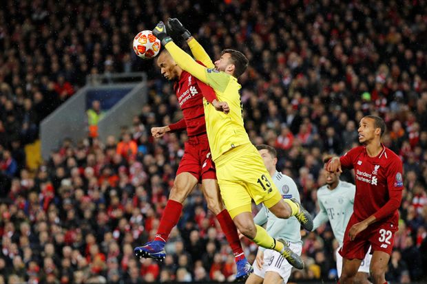 Laga Liverpool vs Bayern...