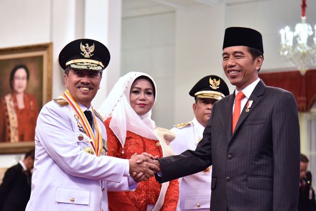 Pesan Jokowi untuk Gubernur...