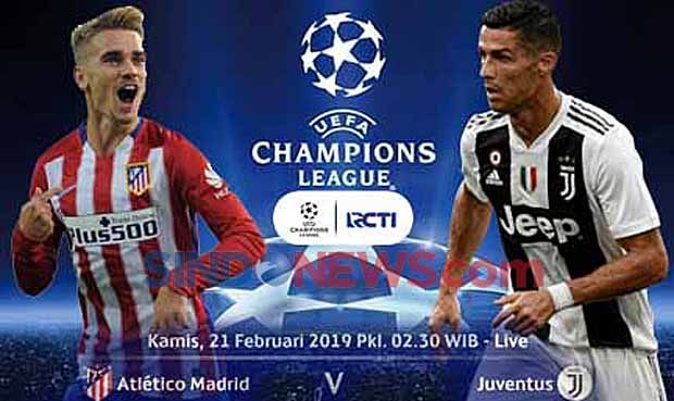 Susunan Pemain Atletico...