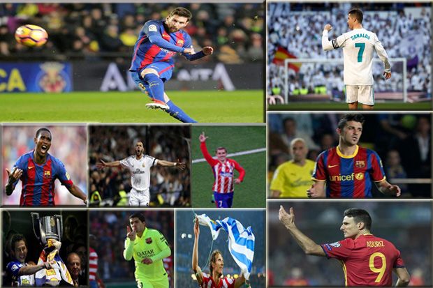 10 Pencetak Gol La Liga...
