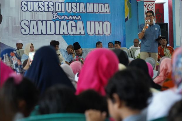 Sandiaga Uno Ajak Millenial...