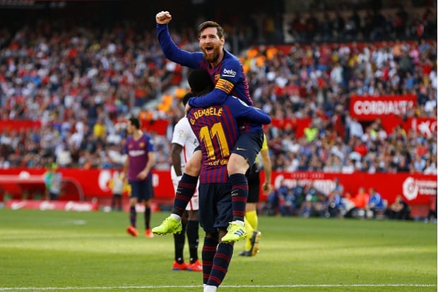 Lionel Messi Cetak Hat-trick...