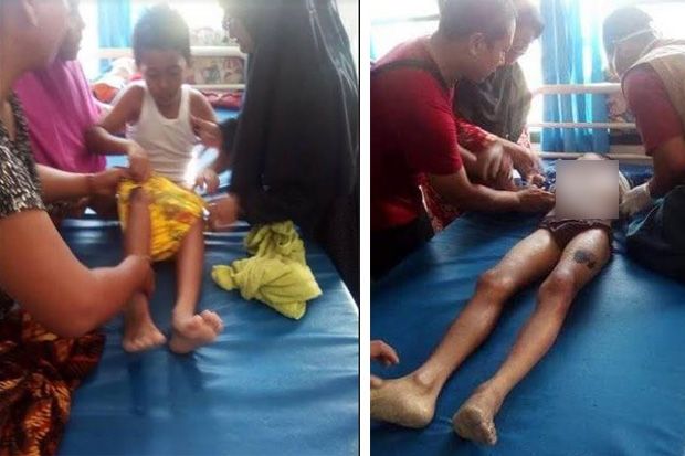 3 Pelajar Asyik Berenang...