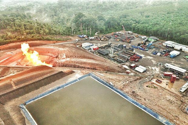 Gas Kaliberau di Muba...