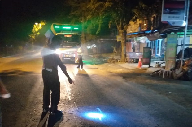 Bertabrakan, Dua Pemotor...