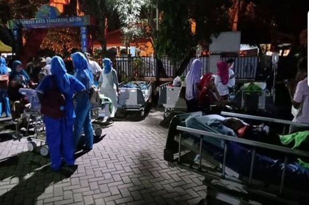 Kebakaran di RSUD Kota...