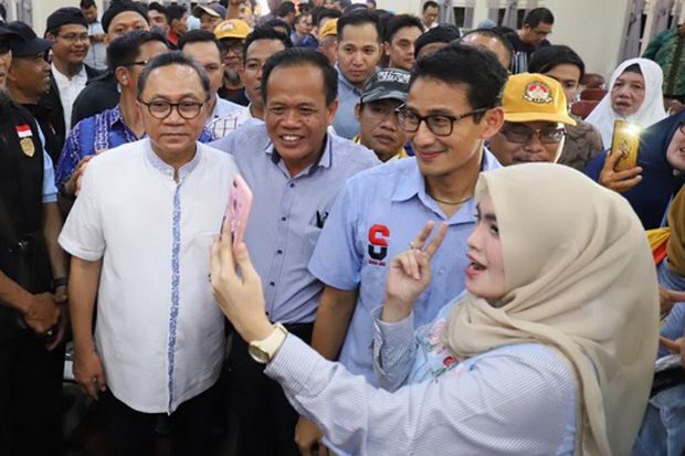 Sandi Dukung KH Maruf...