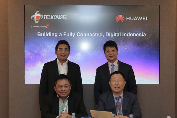 Telkomsel-Huawei Siap...