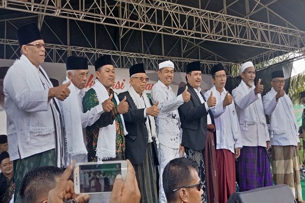 Maruf Amin Hadiri Deklarasi...