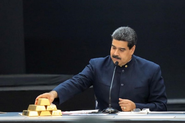 Maduro Ambil 8 Ton Emas...