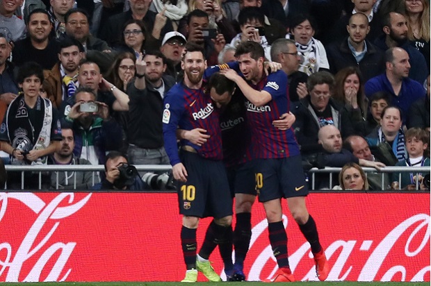 Laga El Clasico: Barcelona...
