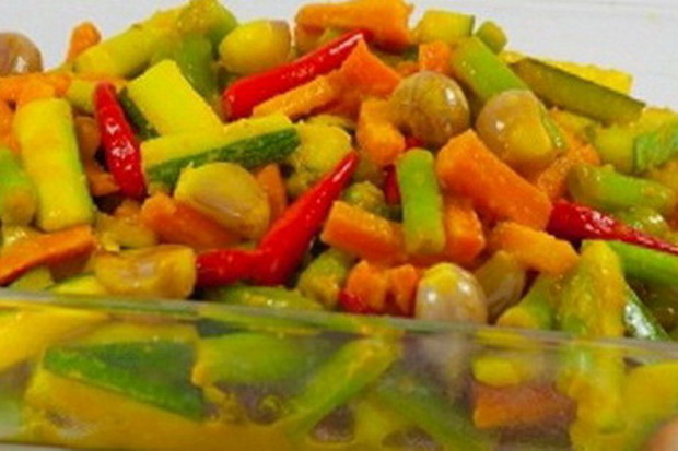 Acar Kuning Sayuran,...