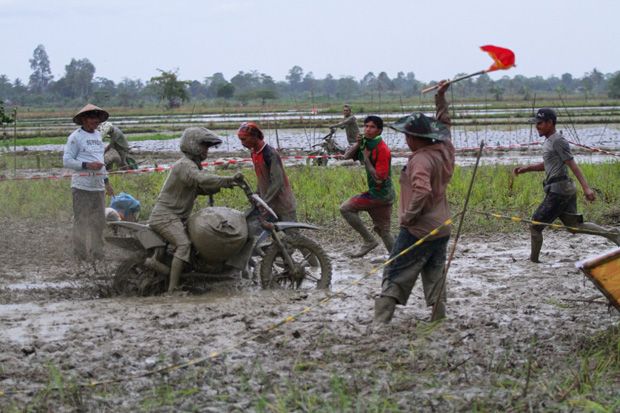 Lomba Ojek Gabah, Kemeriahan...