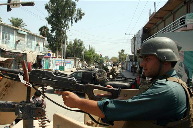 Pasukan Afghanistan...