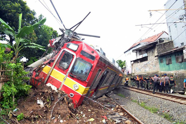 KRL Anjlok, BPTJ Minta...