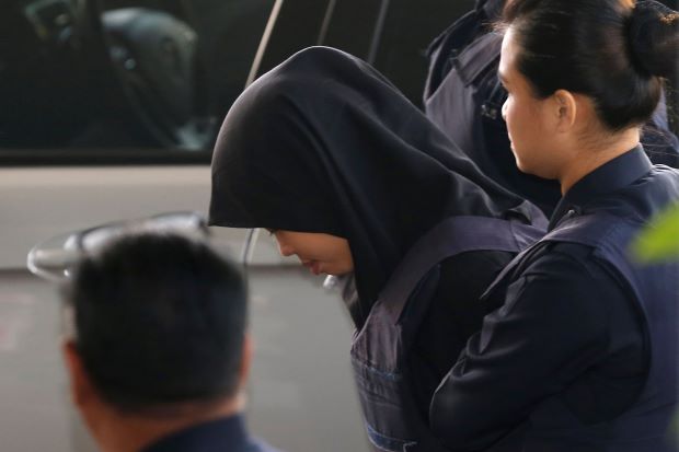 WNI Siti Aisyah Terdakwa...
