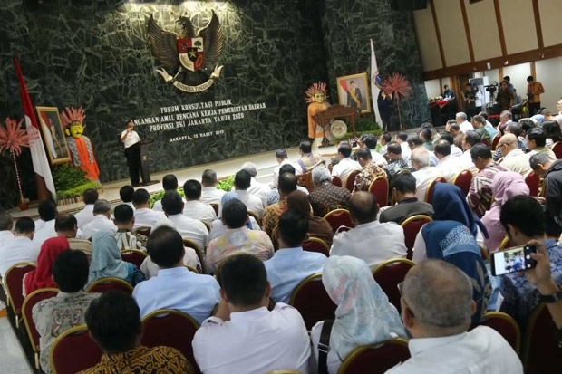Bahas RKPD 2020, Anies...