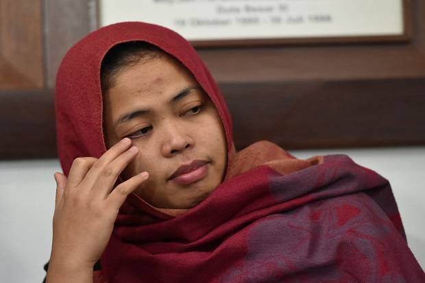 Sudah Bebas, Siti Aisyah...