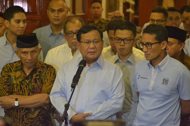 Prabowo Subianto Apresiasi...
