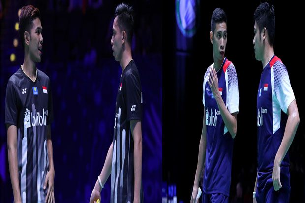 Fajar/Rian vs Wahyu/Ade,...
