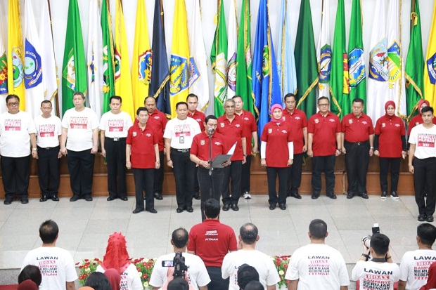 Kemendagri Gelar Apel...