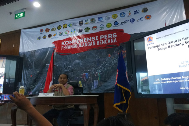Data BNPB, Korban Meninggal...