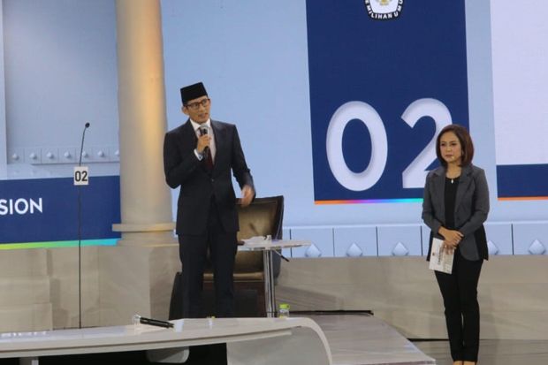 Debat Cawapres, Sandiaga...