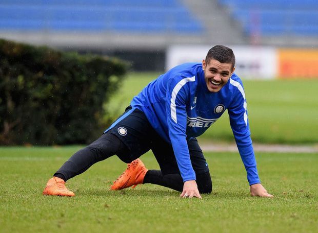 Icardi Kembali Latihan...