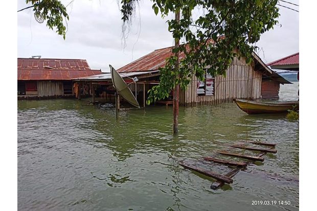 Danau Sentani Meluap,...