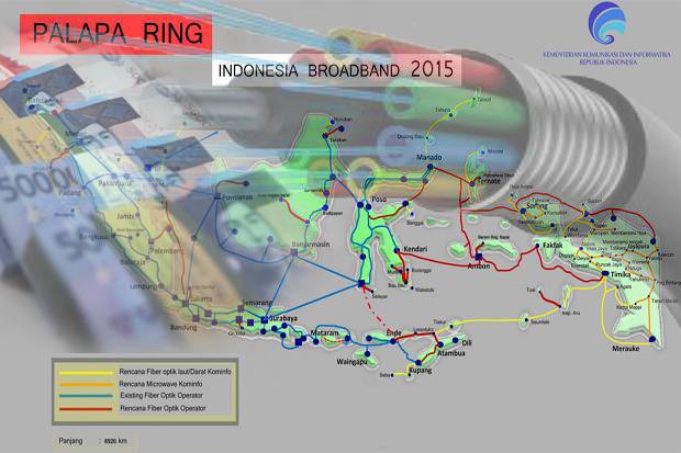 Konstruksi Palapa Ring...
