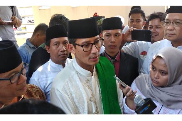 BPN Akui Cawapres Sandiaga...