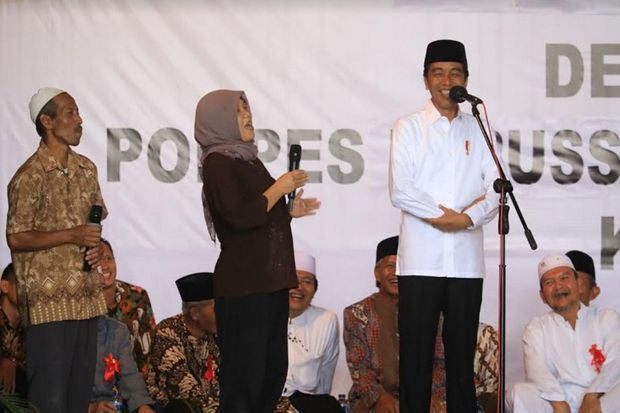 Tawa Jokowi Ketika Dipanggil...