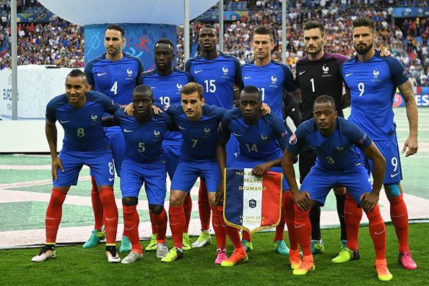 Prancis vs Islandia,...