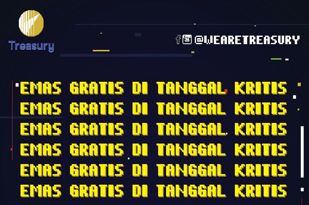 Treasury Tawarkan Emas...