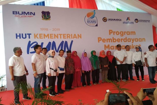 Meriahkan HUT Kementerian...