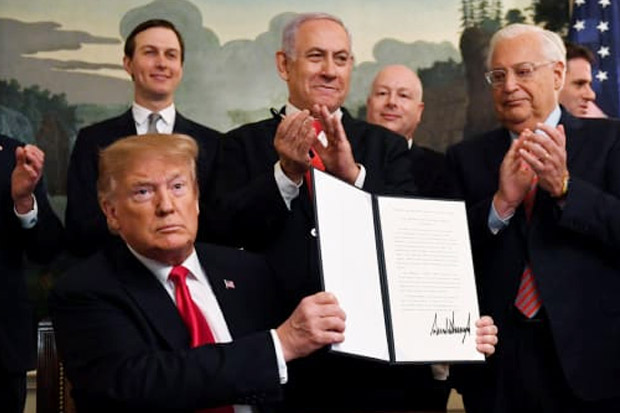 Akui Golan Milik Israel,...