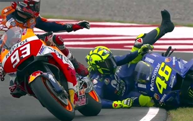 Pernah Dirobohkan Marquez,...