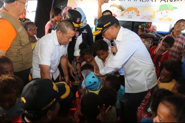 Anak-anak di Sentani...