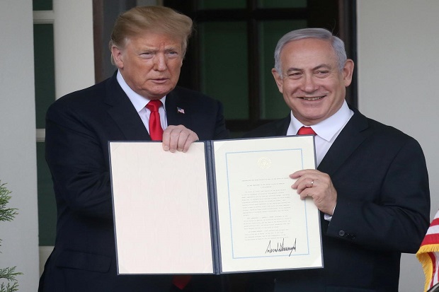 Akui Golan Milik Israel,...