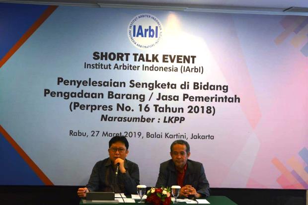 Gandeng LKPP, IArbI...