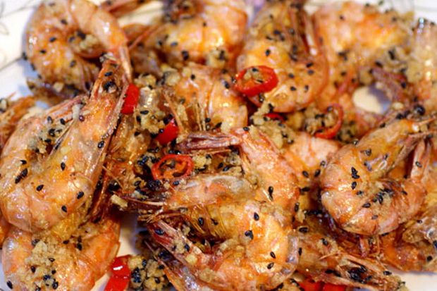 Udang Goreng Wijen,...