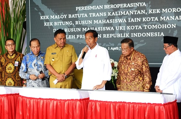 Jokowi Resmikan 3 KEK...