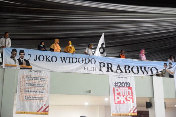 Spanduk Joko Widodo...